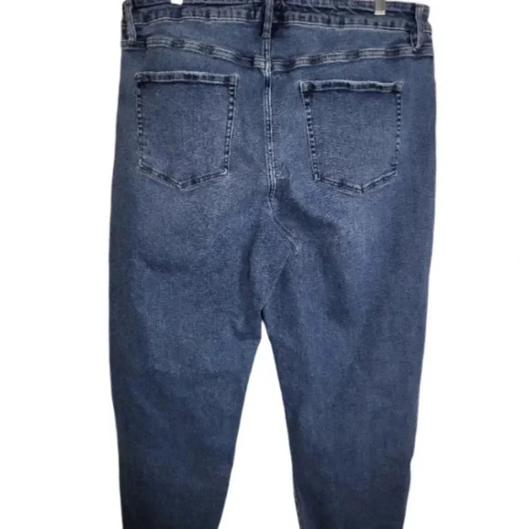 AVA & VIV High-Rise Slim Straight Jeans Size 22 - Picture 5 of 7